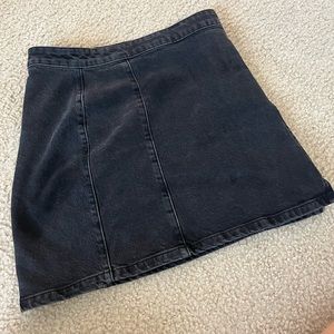 Free people denim skirt